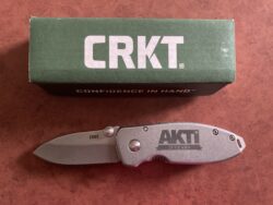 CRKT Squid with AKTI 25th Anniversary Logo