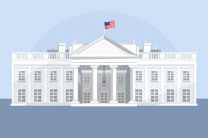 sketch of White House