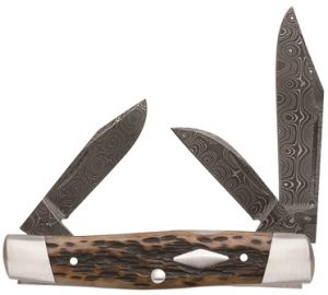 Case Bose Damascus Cattle Knife