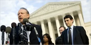 Dick Heller at the Supreme Court. 