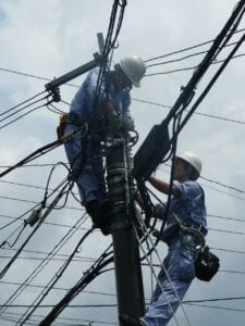 Electrical workers