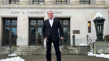 Mike Vellekamp at Washington State Capitol